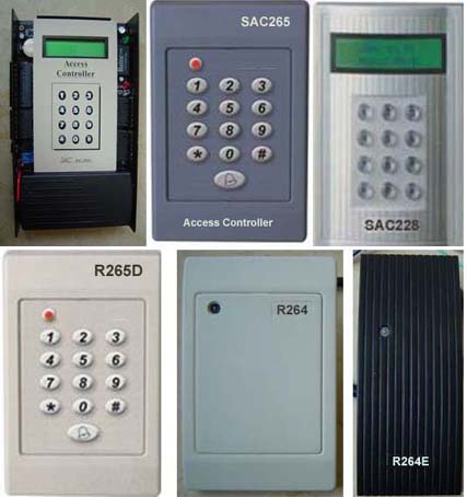 Access Controller and Reader, Lock