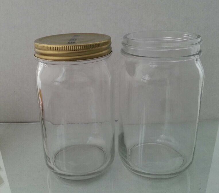 32oz Mason Jar, Glass Mason Jar