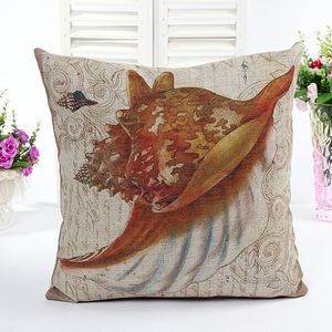 70%P+30%C Transfer Printed Coastal Pillow (LCL04-619)