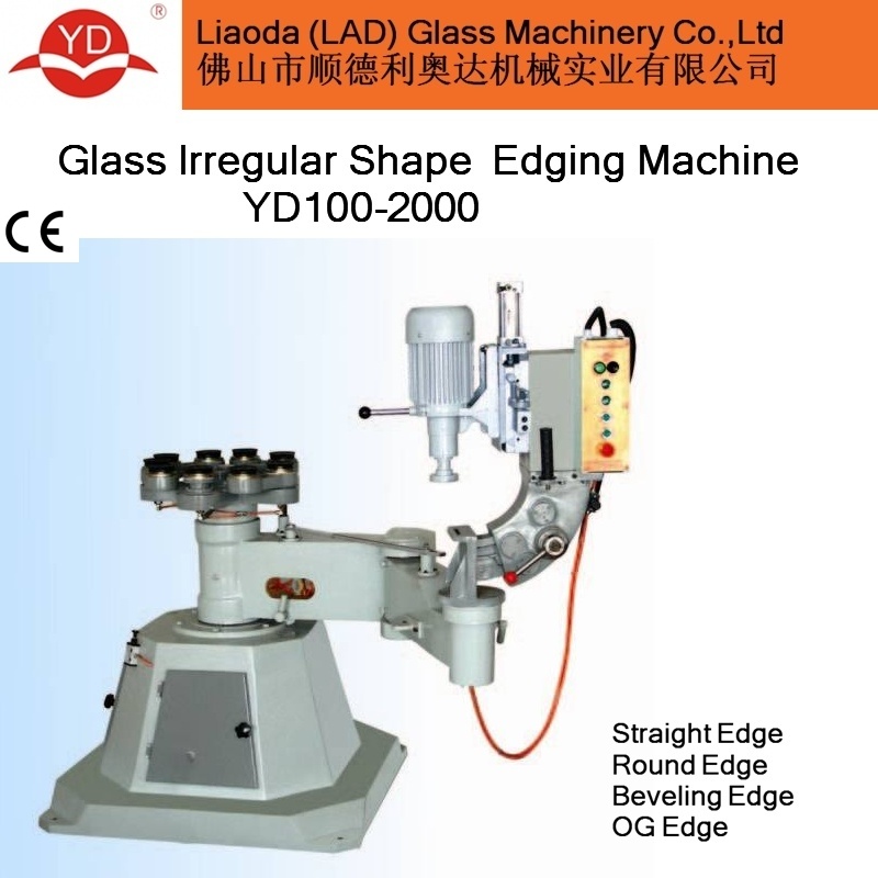 Glass Machine Manufactory Shape Edging Machine (YD100-2000) for Glass