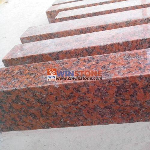 G562 Maple Red Granite with Polished Finishing