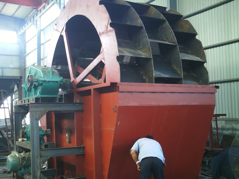 High Efficient Sand Washing Machinery with Bucket Wheel