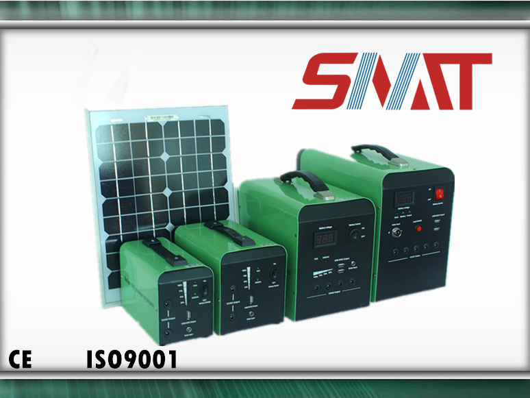 Portable Solar Power with 55ah Battery Built-in for Generator