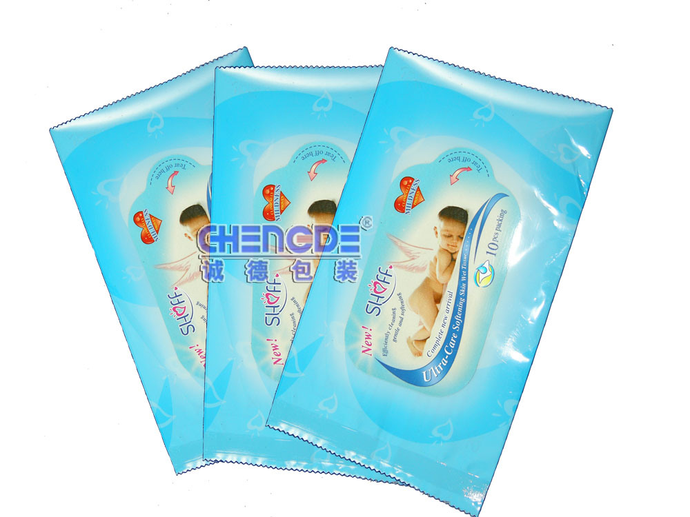 Baby Wet Tissue Packaging, Flexible Packaging, Plastic Bags