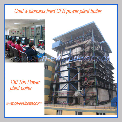 Coal Power Plant CFB Boiler (EP135T/H 5.82MPA)