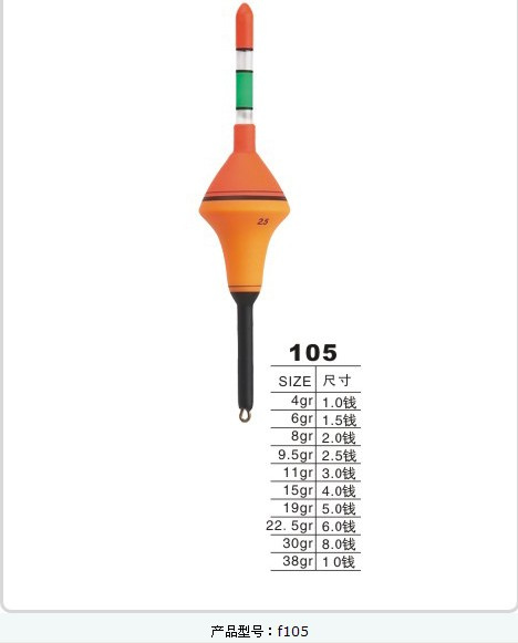 Fishing Tackle Float Rod Net EVA Float (F105)