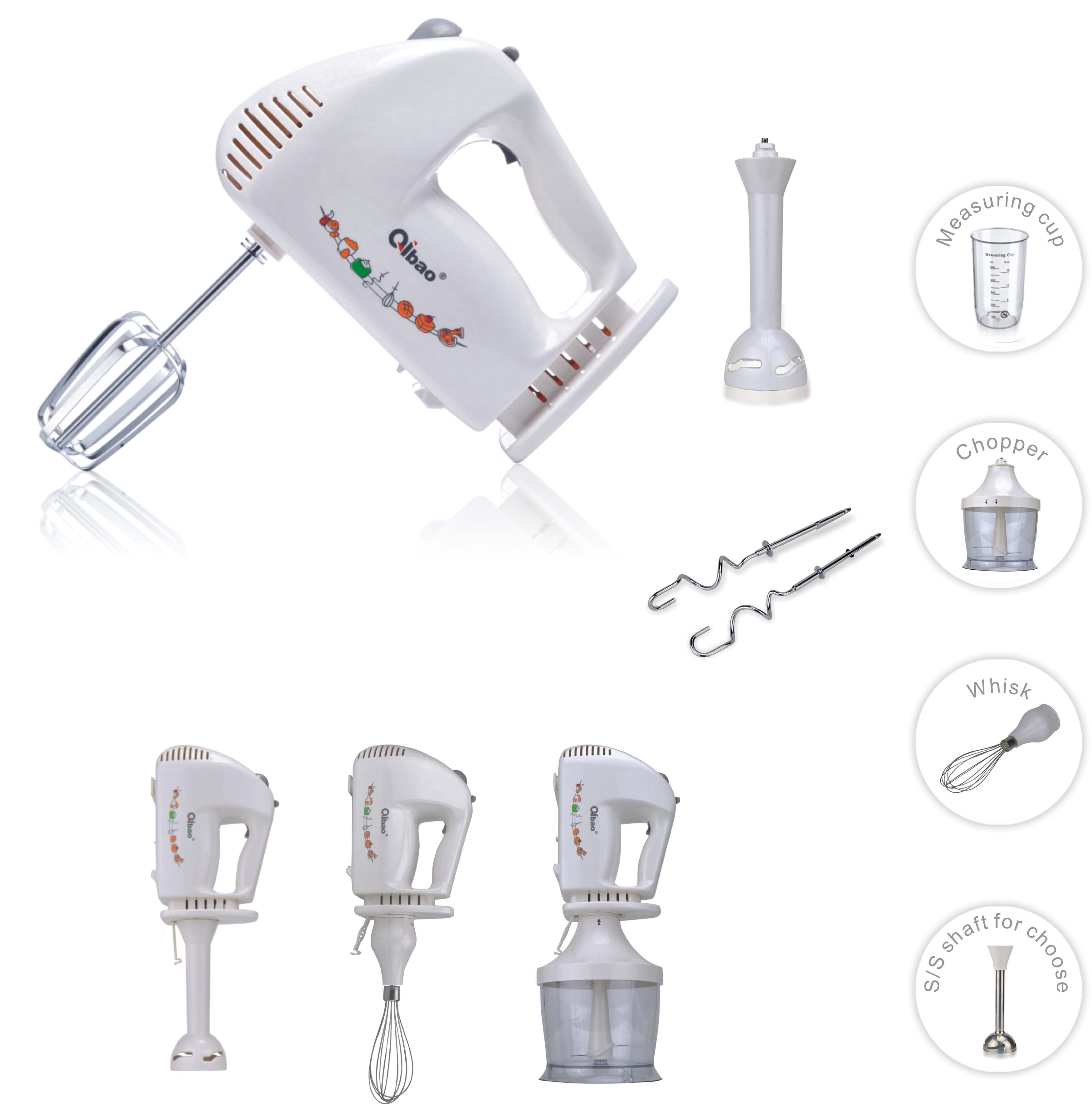 Multi Function Hand Mixer -CB/CE/EMC/LVD-200W & 400W