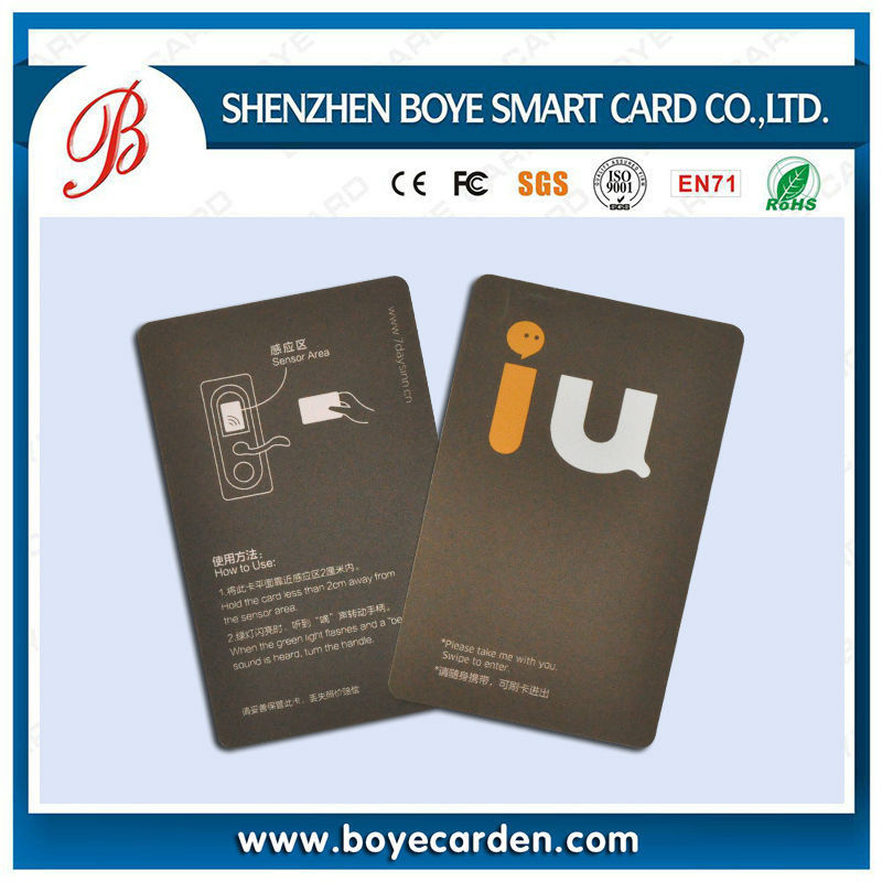 Proximity Contactless Smart Key Card for Access Control