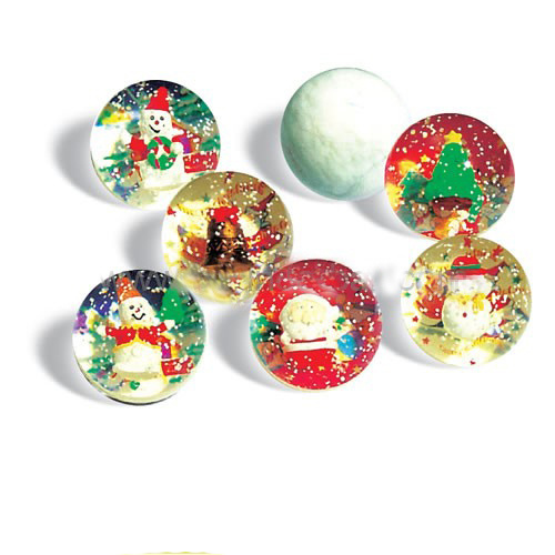 Christmas Gift High Rubber Bouncing Balls / Toy Bouncy Ball