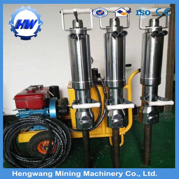 High Performance Granite Block Splitting Machine