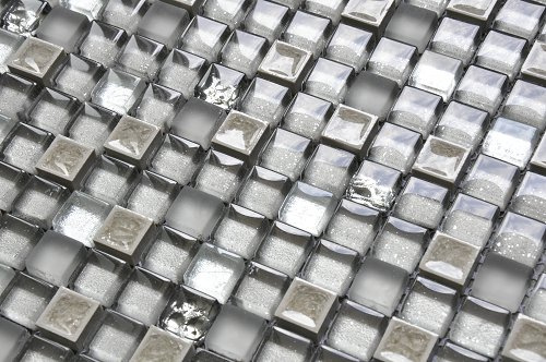 2015 Wonderful Ice Ceramic Mosaic with Glass (OYT-L05)