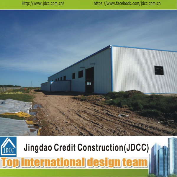 Steel Structure Fast Assembling Factory Building Design (JDCC-SW140)