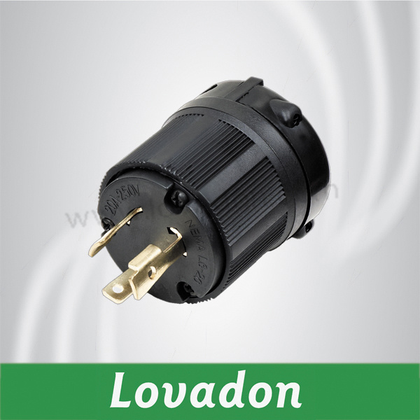 L6-20p American Anti-off Three-Hole Plug