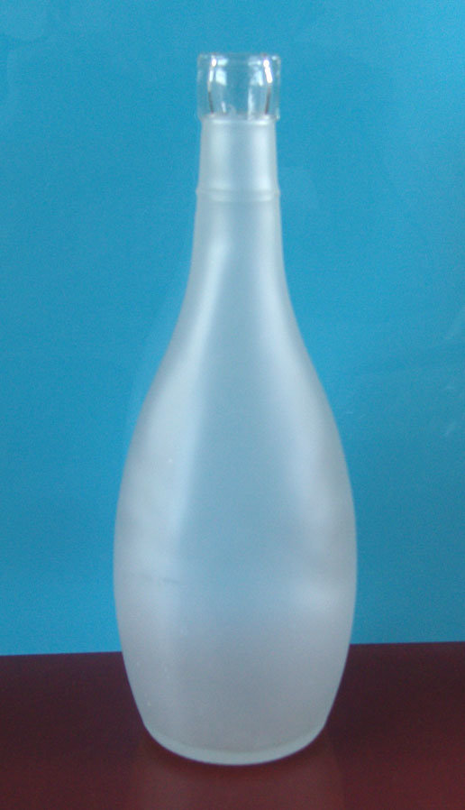 750ml Frosted Glass Bottle