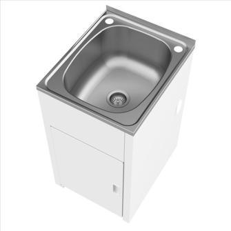 Single Bowl Laundry Cabinet Stainless Steel Wash Cabinet Sink (LD02)