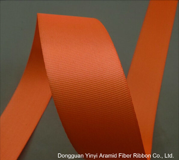 49mm Orange Plain Polyester Webbing /Specification Customized