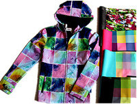 New Printed Stretch Children Outdoor Wears Softshell Fabric (PT1406)