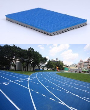 Iaaf Certified Huadongtrack, Rubber Sports Surface for Running Track