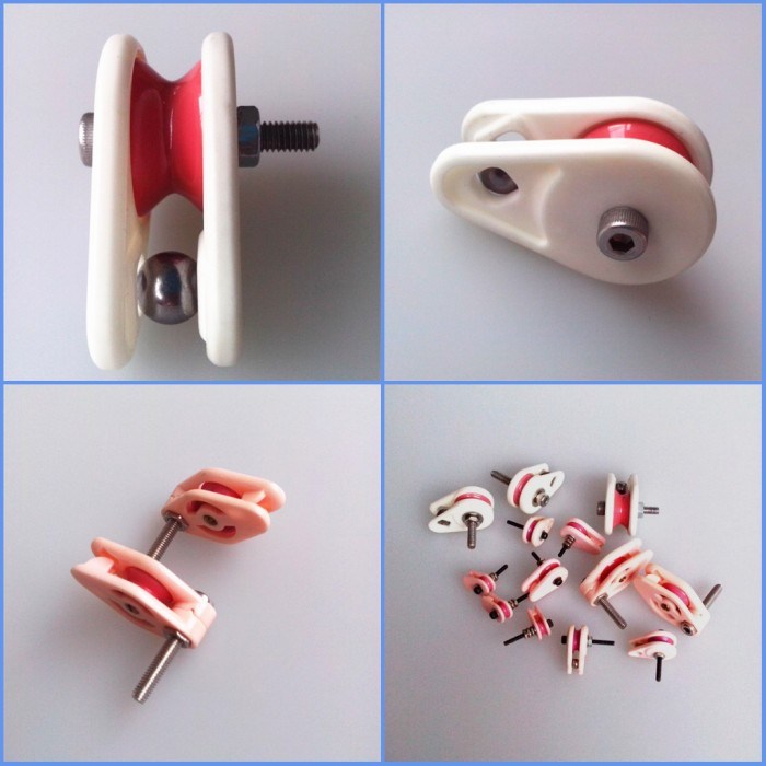 Ceramic Wire Guides Caged Ceramic Pulley Applied in Textile Machinery