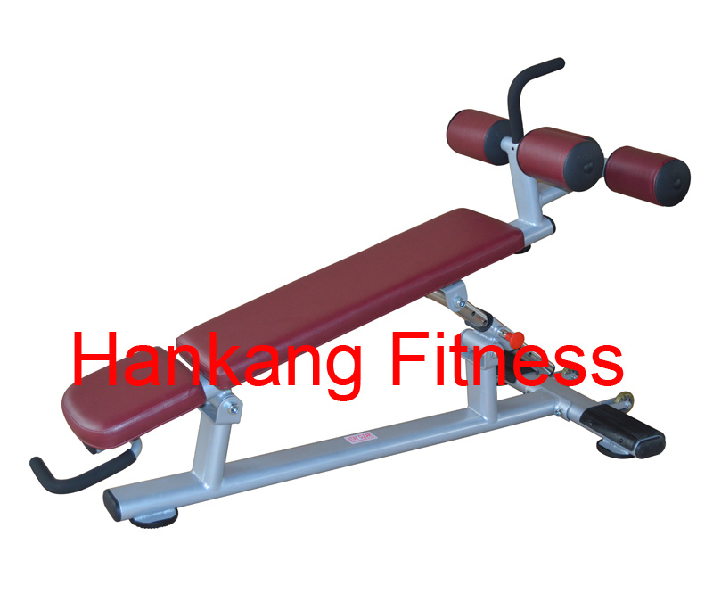 Fitness, Fitness Machine, Body Building Machine, Adjustable Decline + Abdominal Bench (PT-938)