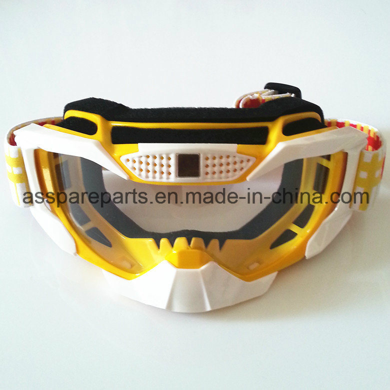 High Quality New Windproof Motorcycle Eyewear Racing Goggle (AG017)