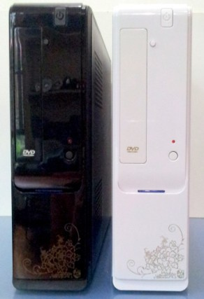 PC PC Slim Horizontal Computer Case