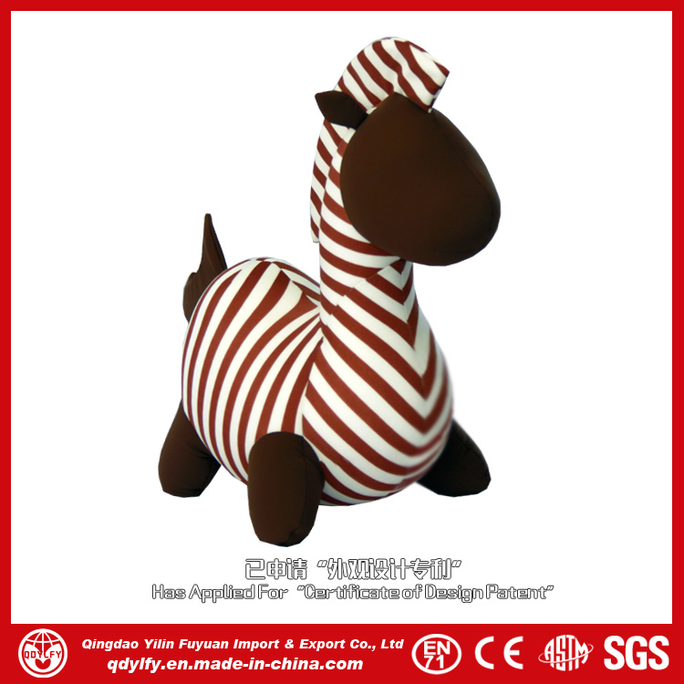 Red Stripe Horse Children Doll (YL-1509010)