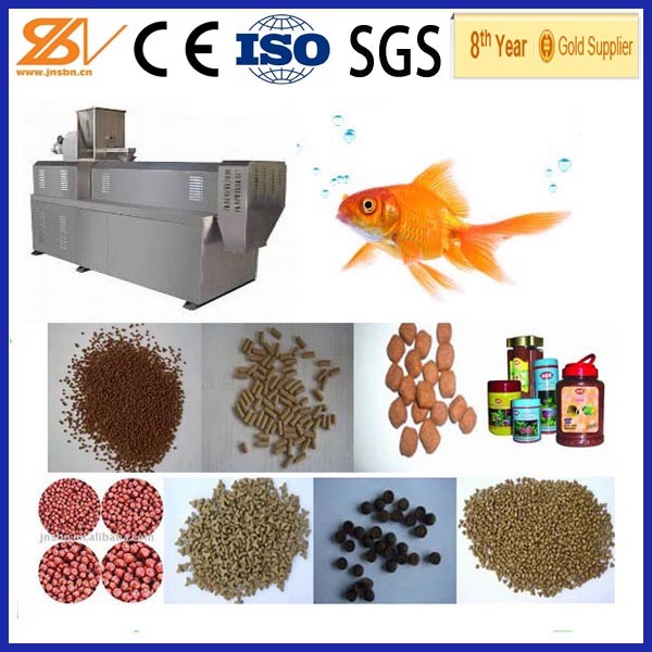 Durable Usage Easy Operated Automatic Floating and Sinking Fish Food Making Machinery
