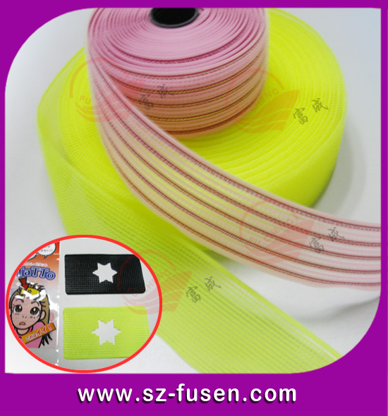 Functional Custom Good Quality Colorful Velcro Hair Tape