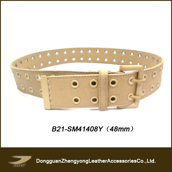 2013 Ladies Canvas Army Belt (B21-SM41408Y)