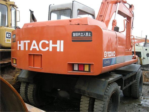 Used Hitachi Wheel Excavator Ex100wd