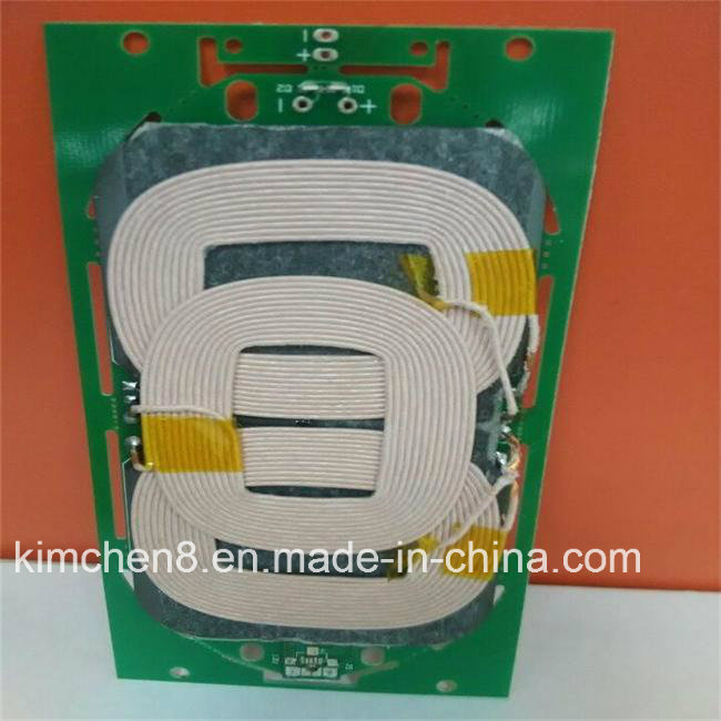 Macro USB Port Wireless Charger PCBA Circuit Board with 3 Coil Wireless Charging Accessories Newest