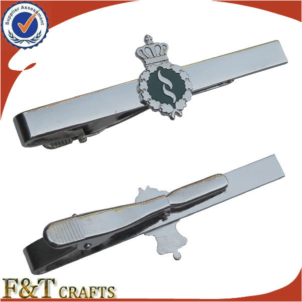 Hot Sale Custom Made Silver Tie Clip for Man (FTTB2611A)
