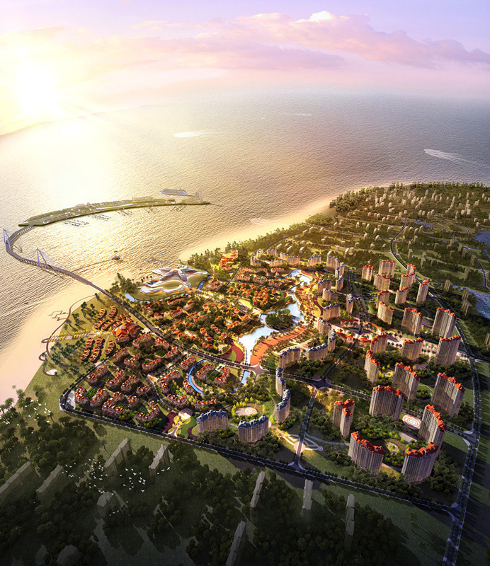 Eye Bird View 3D Architectural Rendering