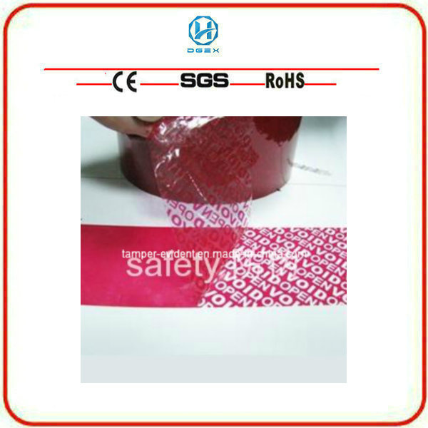Security Custom Logo Factory Sale Good Quality Tape