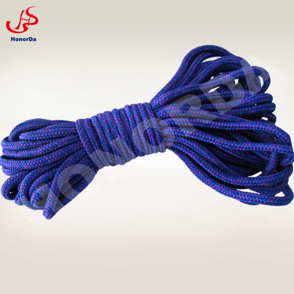 7.6mm Blue Polyester Braid Rope