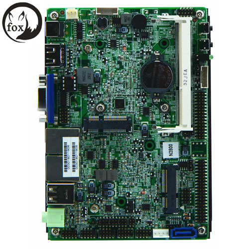 3.5'' Industrial Motherboard with N2800, 2 LAN, 6 COM Ports