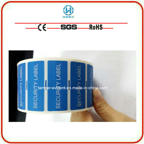 Security Sticker Custom Tamper Evident Label Printing Custom Private Label