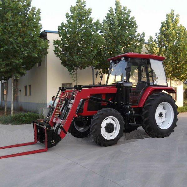 70HP 4WD Small Tractor Farm Machinery with Front End Forks