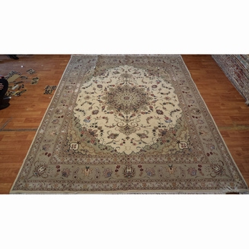 Handmade Wool Silk Carpet