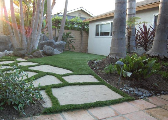 Garden Decorative Artificial Grass, Hybrid Grass (MD300)