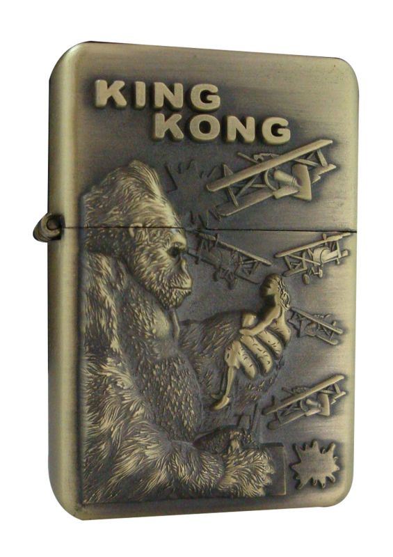 5001C Zinc Alloy Oil Lighter Kingkong