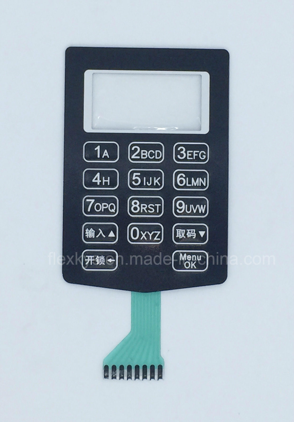 Pillow Embossed Poly Dome Membrane Switches for Control Instrument