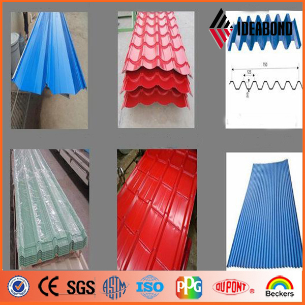 Solid Color PVDF Building Roofing Material