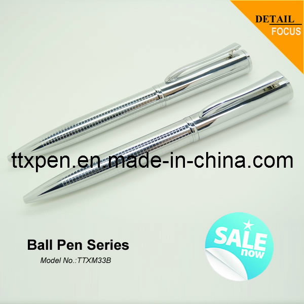 Shine Chrome Twist Ball Pen