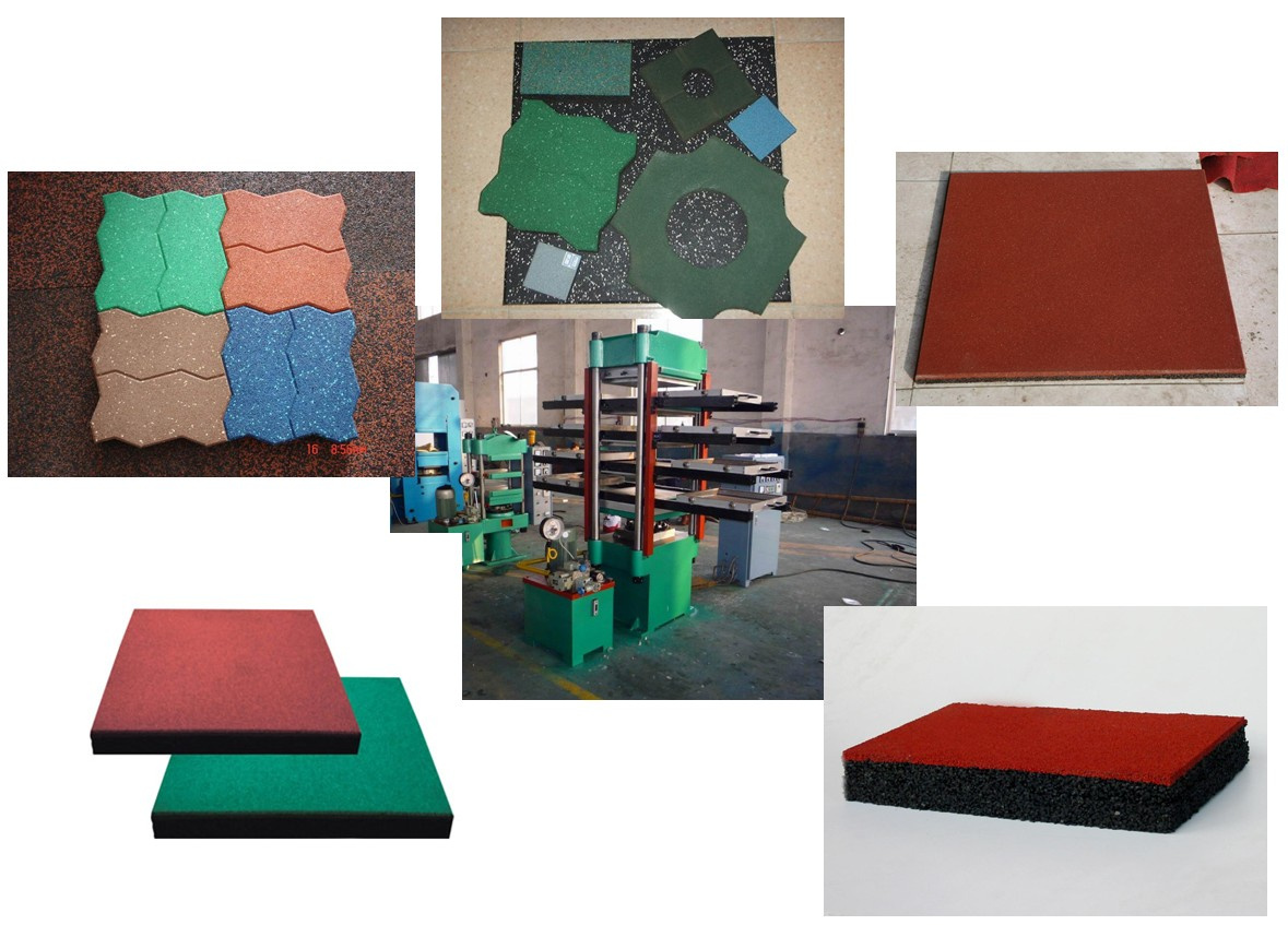 Rubber Pad Making Machine/Rubber Vulcanizing Press Machine (XLB-D550*550)