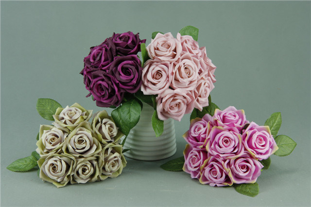Artificial Flower Bunches Artificial Rose Bunches