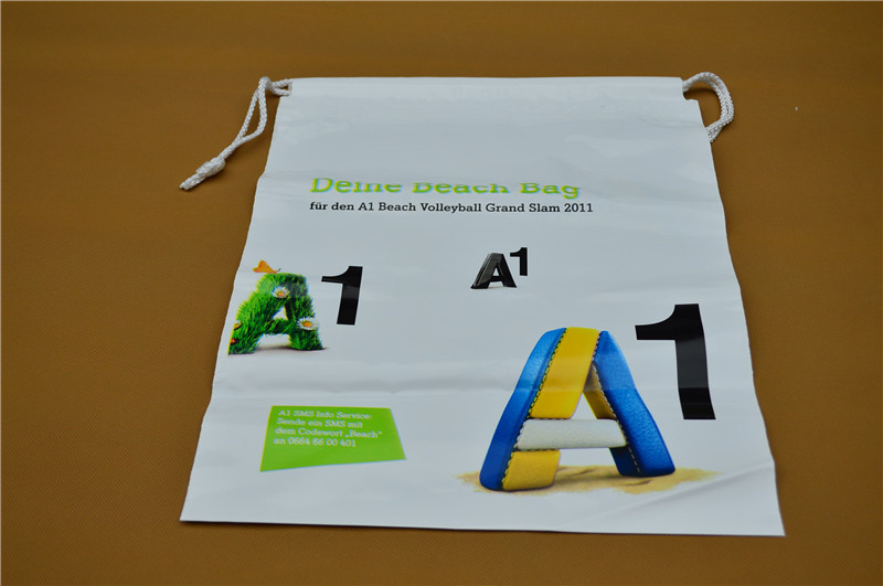 Packaging Bag Custom Draw String Plastic Bag