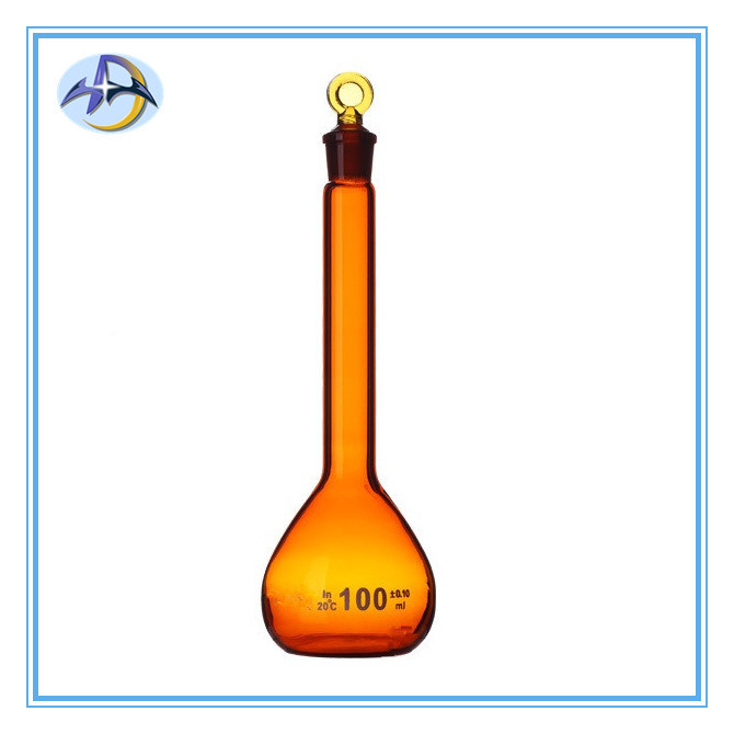 Borosilicate Glass Volumetric Flask for Laboratory Glassware