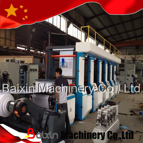 Unit-Type Flexo Printing Machine (in customer's factory)